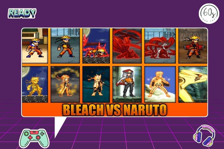 Chơi Bleach vs Naruto trên Crazy game